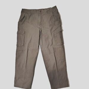 Cabela’s Coupe Classique Brown Men’s Cargo Pants 38X29 100% Cotton Small Flaws